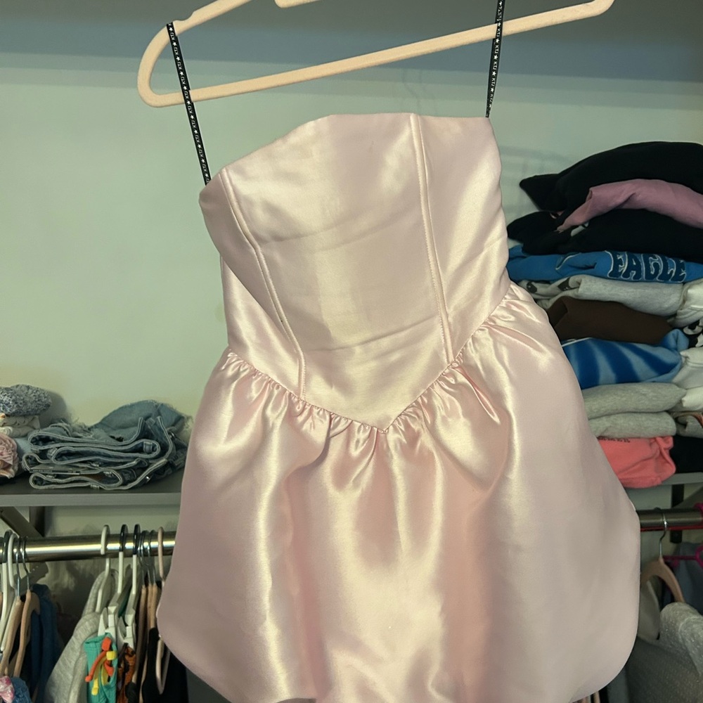Katie J NYC Pink Formal Dress